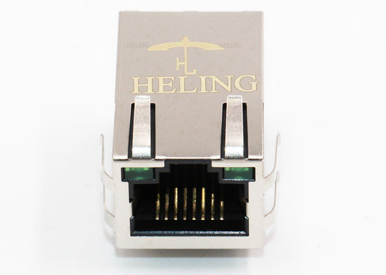 Άνοιξη μορφωματικό Ethernet Jack 1000Mb ετικεττών της EMI κεντρικών υπολογιστών δικτύου με τη λειτουργία σημείου εισόδου